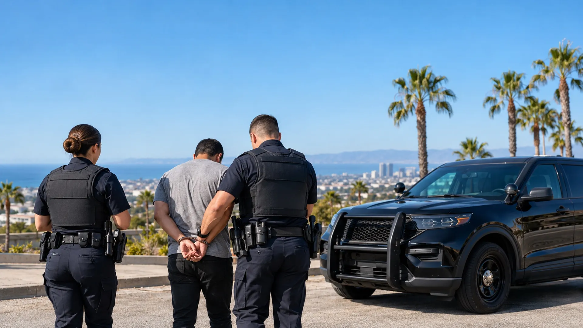 Mata-leão proibido e lei diferente em cada estado: o que um policial brasileiro estranha na polícia da California