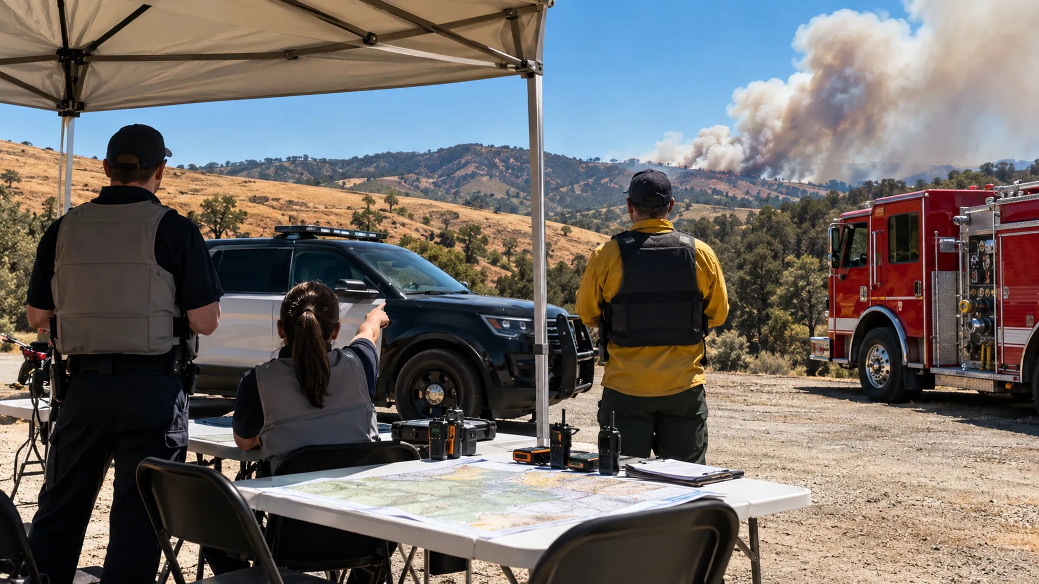 Sistema de Comando de Incidentes: como a California criou o modelo que os EUA adotaram depois do 11 de setembro