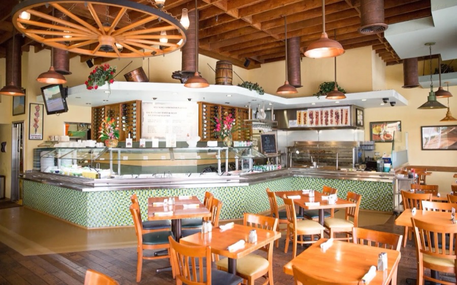 Interior do Pampas Grill